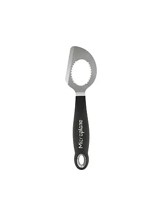 MICROPLANE | Herramienta para aguacate de 18 cm, negro/acero inoxidable |